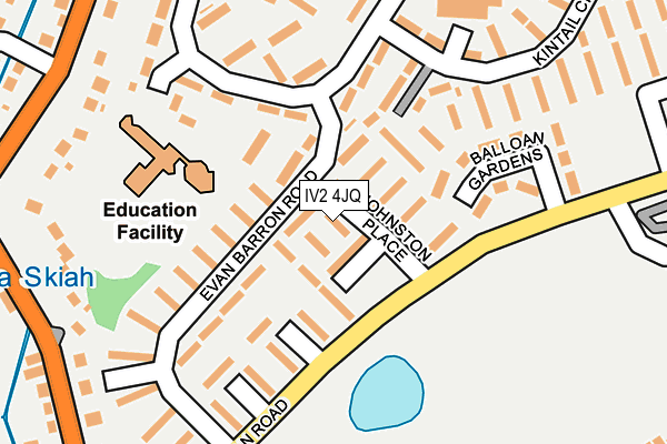 IV2 4JQ map - OS OpenMap – Local (Ordnance Survey)