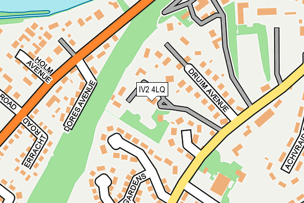 IV2 4LQ map - OS OpenMap – Local (Ordnance Survey)