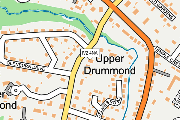 IV2 4NA map - OS OpenMap – Local (Ordnance Survey)