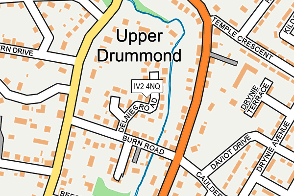 IV2 4NQ map - OS OpenMap – Local (Ordnance Survey)