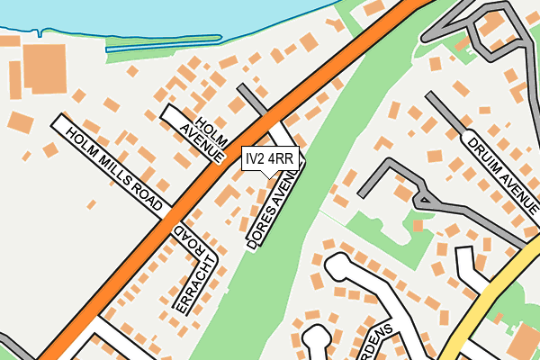 IV2 4RR map - OS OpenMap – Local (Ordnance Survey)