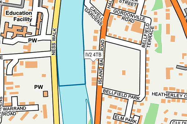 IV2 4TB map - OS OpenMap – Local (Ordnance Survey)