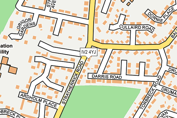 Map of CAFE BRAEMAR LIMITED at local scale