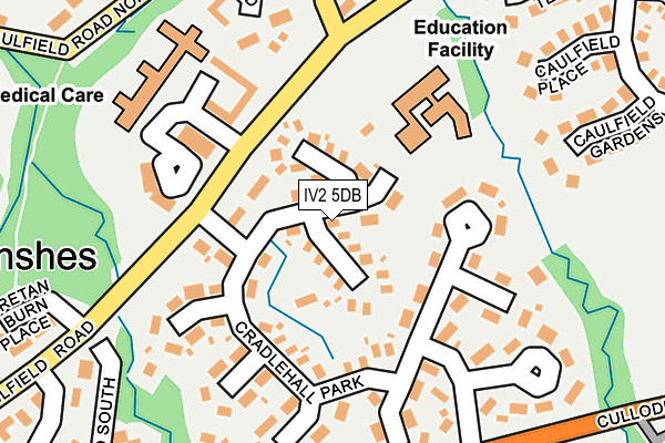 Map of WYVIS HIGHLAND LIMITED at local scale