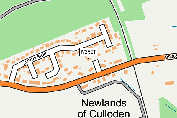 IV2 5ET map - OS OpenMap – Local (Ordnance Survey)