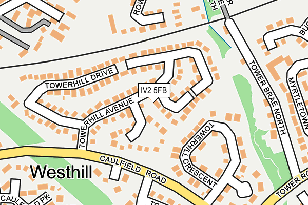 Map of BENEATH THE SURFACE LTD at local scale