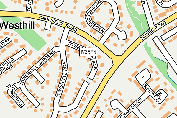 IV2 5FN map - OS OpenMap – Local (Ordnance Survey)