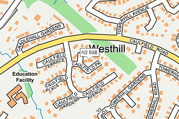 IV2 5GB map - OS OpenMap – Local (Ordnance Survey)