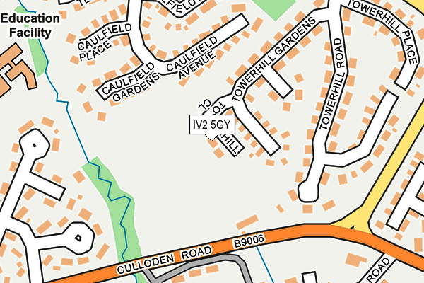 IV2 5GY map - OS OpenMap – Local (Ordnance Survey)