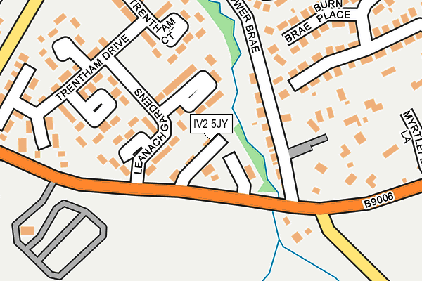 IV2 5JY map - OS OpenMap – Local (Ordnance Survey)