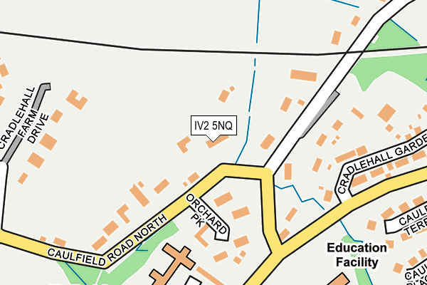 IV2 5NQ map - OS OpenMap – Local (Ordnance Survey)