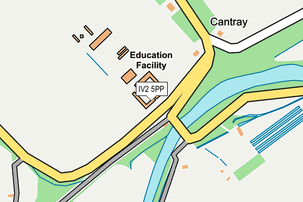 IV2 5PP map - OS OpenMap – Local (Ordnance Survey)