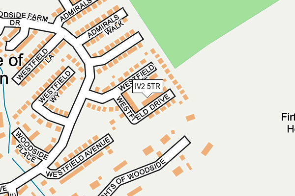 IV2 5TR map - OS OpenMap – Local (Ordnance Survey)