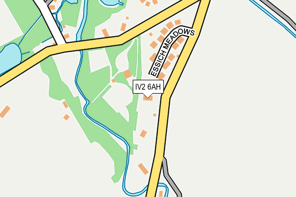 IV2 6AH map - OS OpenMap – Local (Ordnance Survey)