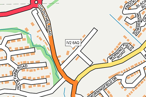 IV2 6AQ map - OS OpenMap – Local (Ordnance Survey)