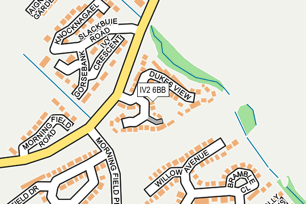 IV2 6BB map - OS OpenMap – Local (Ordnance Survey)