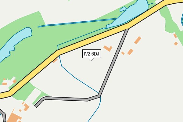 IV2 6DJ map - OS OpenMap – Local (Ordnance Survey)