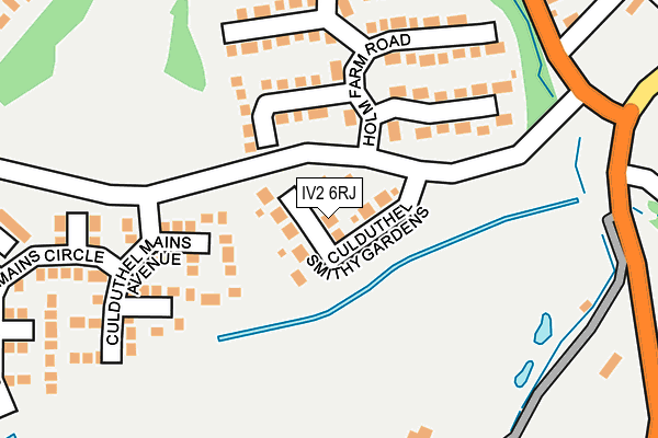 IV2 6RJ map - OS OpenMap – Local (Ordnance Survey)