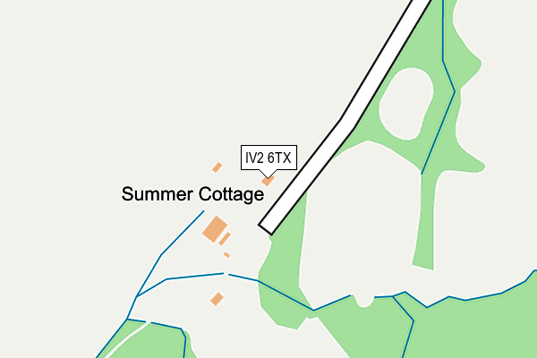 IV2 6TX map - OS OpenMap – Local (Ordnance Survey)