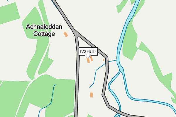IV2 6UD map - OS OpenMap – Local (Ordnance Survey)