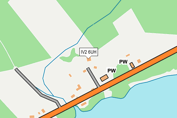 IV2 6UH map - OS OpenMap – Local (Ordnance Survey)