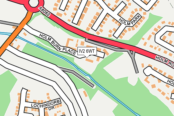 IV2 6WT map - OS OpenMap – Local (Ordnance Survey)