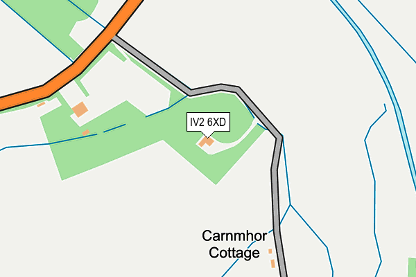 IV2 6XD map - OS OpenMap – Local (Ordnance Survey)