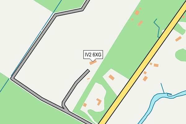 IV2 6XG map - OS OpenMap – Local (Ordnance Survey)
