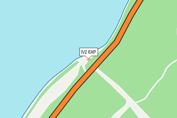 IV2 6XP map - OS OpenMap – Local (Ordnance Survey)