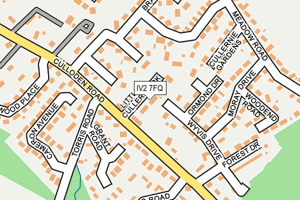 Map of LES MURRAY JOINERY LIMITED at local scale