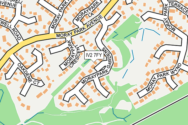 IV2 7FY map - OS OpenMap – Local (Ordnance Survey)