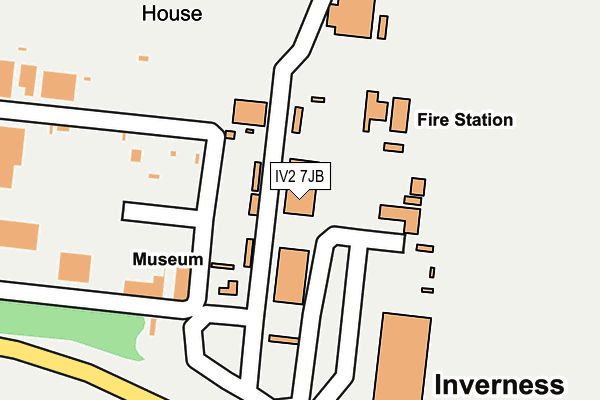 IV2 7JB map - OS OpenMap – Local (Ordnance Survey)