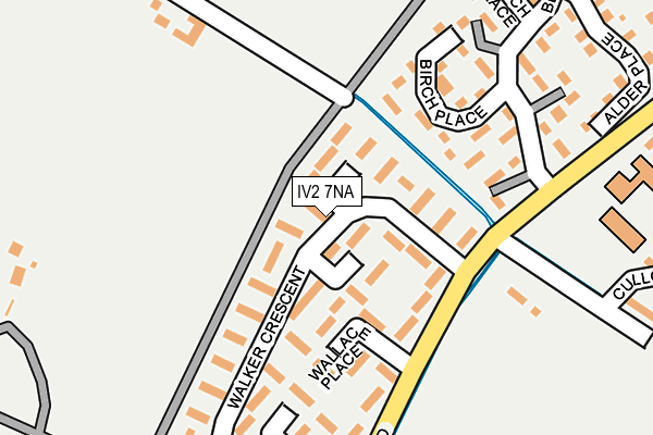 IV2 7NA map - OS OpenMap – Local (Ordnance Survey)