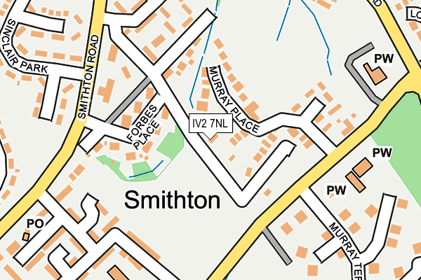 IV2 7NL map - OS OpenMap – Local (Ordnance Survey)