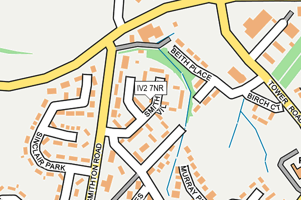 IV2 7NR map - OS OpenMap – Local (Ordnance Survey)