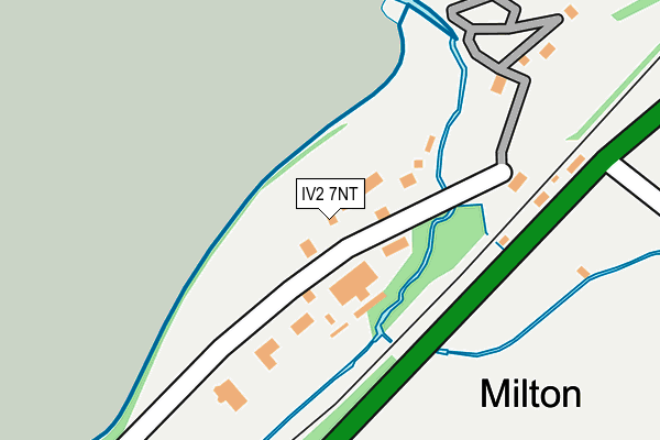 IV2 7NT map - OS OpenMap – Local (Ordnance Survey)