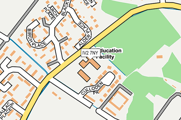 IV2 7NY map - OS OpenMap – Local (Ordnance Survey)