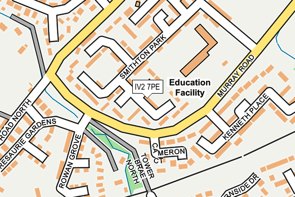 IV2 7PE map - OS OpenMap – Local (Ordnance Survey)