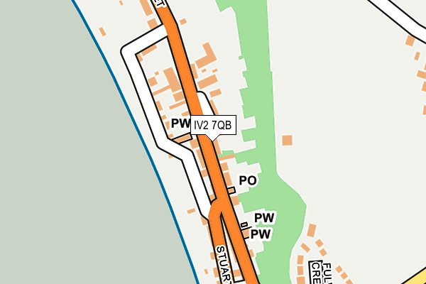 IV2 7QB map - OS OpenMap – Local (Ordnance Survey)