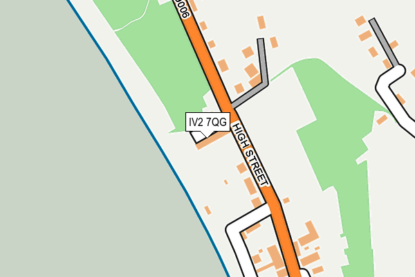 IV2 7QG map - OS OpenMap – Local (Ordnance Survey)