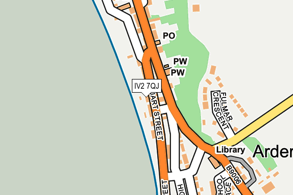 IV2 7QJ map - OS OpenMap – Local (Ordnance Survey)