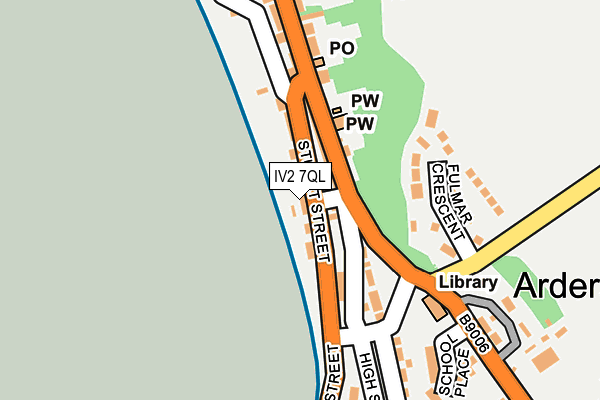 IV2 7QL map - OS OpenMap – Local (Ordnance Survey)
