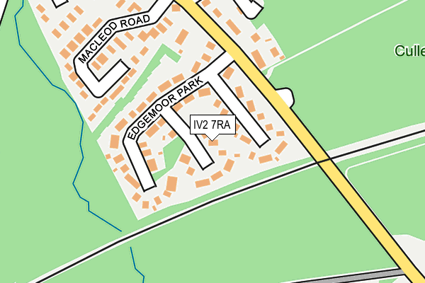 IV2 7RA map - OS OpenMap – Local (Ordnance Survey)