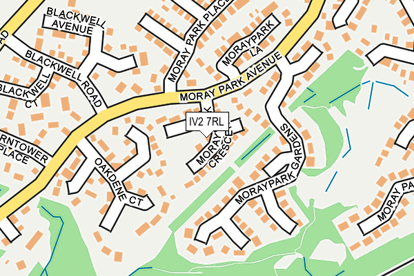IV2 7RL map - OS OpenMap – Local (Ordnance Survey)
