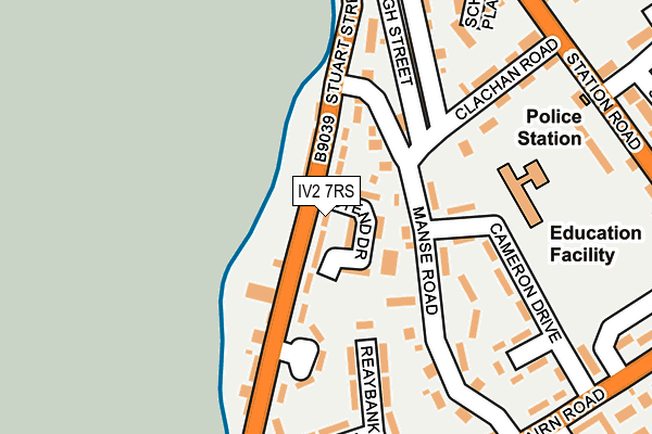 IV2 7RS map - OS OpenMap – Local (Ordnance Survey)