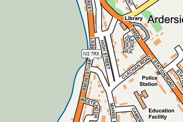 IV2 7RX map - OS OpenMap – Local (Ordnance Survey)