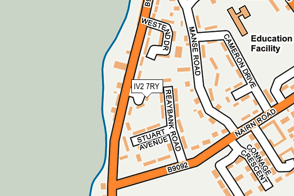 IV2 7RY map - OS OpenMap – Local (Ordnance Survey)