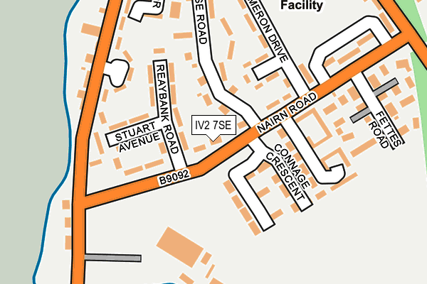 IV2 7SE map - OS OpenMap – Local (Ordnance Survey)