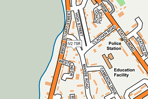 IV2 7SR map - OS OpenMap – Local (Ordnance Survey)