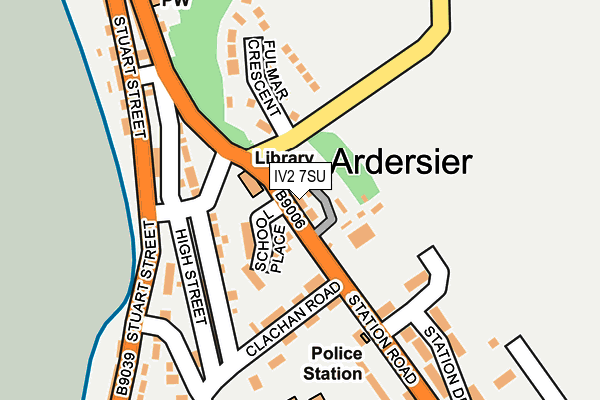 IV2 7SU map - OS OpenMap – Local (Ordnance Survey)